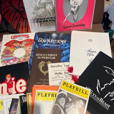 Broadway show programs & playbills