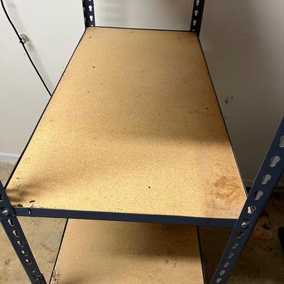 Metal & Wood Shelving Unit (G-MG)
