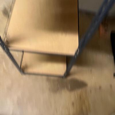 Metal & Wood Shelving Unit (G-MG)