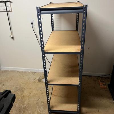 Metal & Wood Shelving Unit (G-MG)
