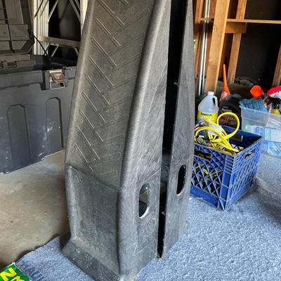 Two Plastic Rhino Ramps