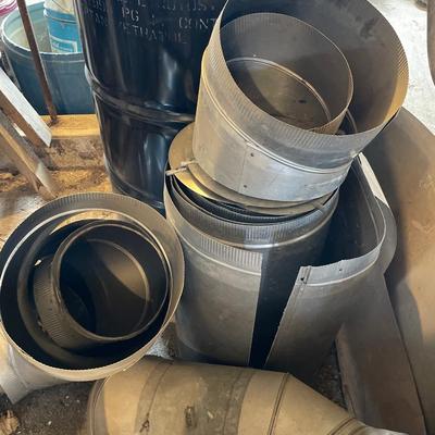 Sheet Metal & black metal barrel