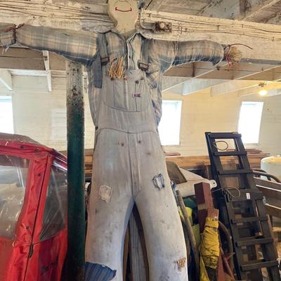 97” tall scarecrow