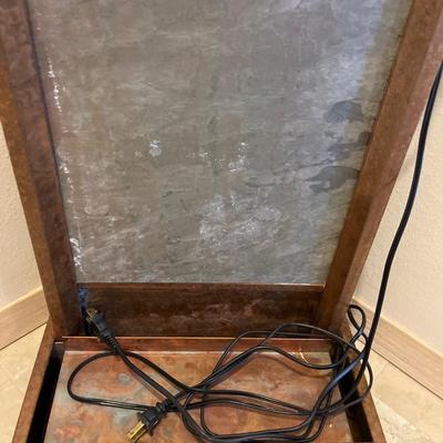 Copper or Brass waterfall feature