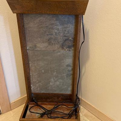 Copper or Brass waterfall feature
