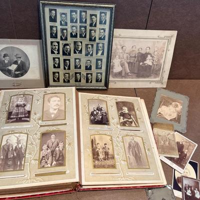 Vintage photos including Height Challenged Couple & tin-type