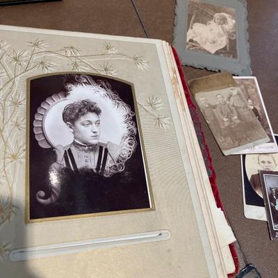 Vintage photos including Height Challenged Couple & tin-type