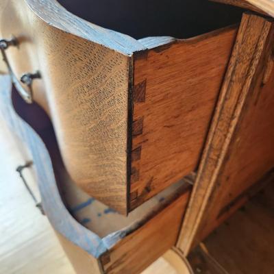 Antique Oak Dry Sink Wash Stand 34x17x30