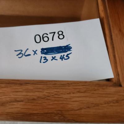 Book Display Case Glass Doors 36x14x35