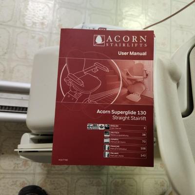 Acorn Superglide 130 T700 11 steps Chairlift Stairlift