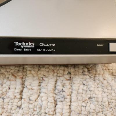 Technics Panasonic Direct Drive Sl-1500K2 Quartz Turntable Runs