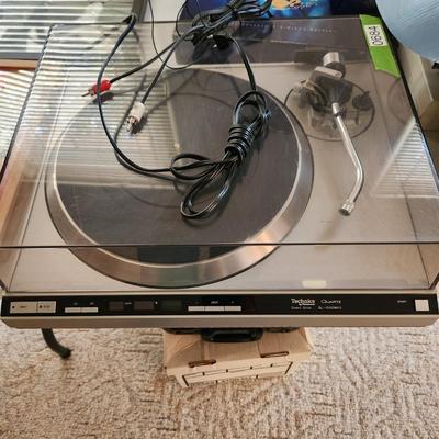 Technics Panasonic Direct Drive Sl-1500K2 Quartz Turntable Runs