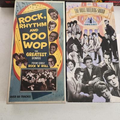 Lot of 5 Cd's Collectors Editions Sun Records, Hitsville USA The Brill Building Sound, Doo Wop