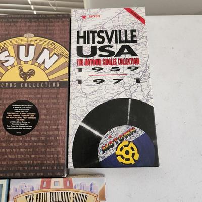 Lot of 5 Cd's Collectors Editions Sun Records, Hitsville USA The Brill Building Sound, Doo Wop