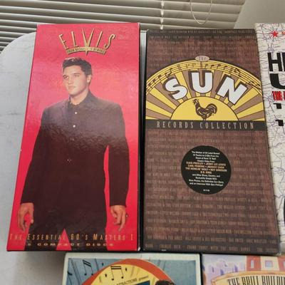 Lot of 5 Cd's Collectors Editions Sun Records, Hitsville USA The Brill Building Sound, Doo Wop