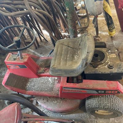 Sears 830 riding lawnmower