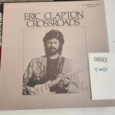 lot of 4 Collectors Albums Sets Springsteen, Phil Spector, Eric Clapton, Rolling Stones