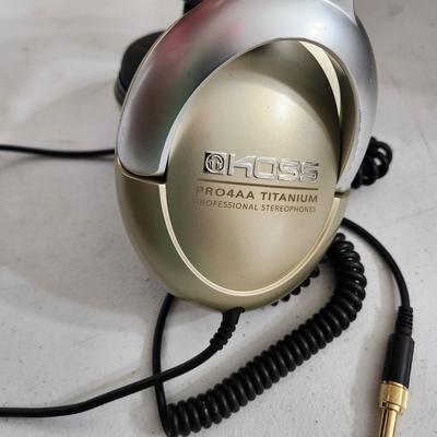 Koss Pro4AA Titanium Headset Stereophones