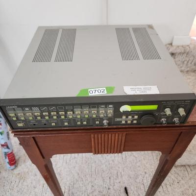 Leader NTSC Pattern Generator 408 Powers up