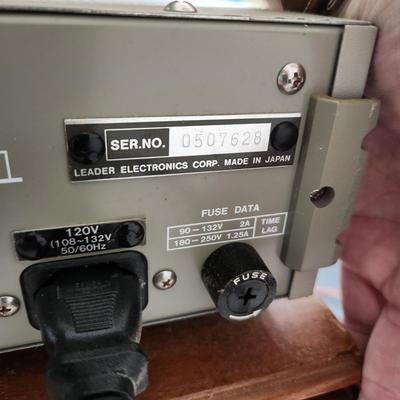 Leader NTSC Pattern Generator 408 Powers up