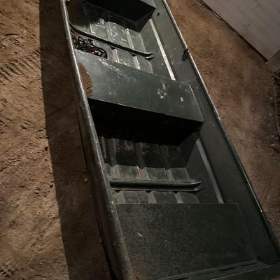 Terry aluminum green duck boat