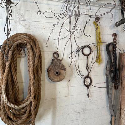 Pulley & rope