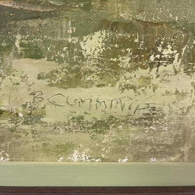 B Cummings original painting