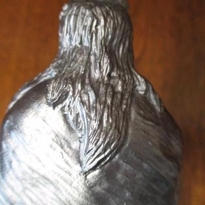 Michael Ricker pewter, Chief Joseph knife display