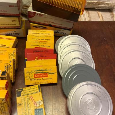Film reels & slides!