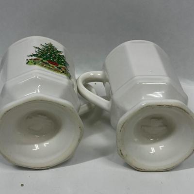 Christmas Tree Ceramic Coffee Cups