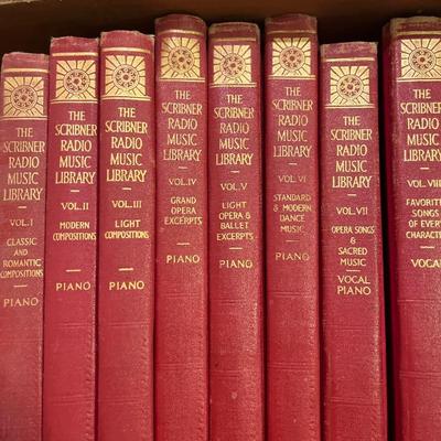 Scribner Radio Music Library Vol 1-8