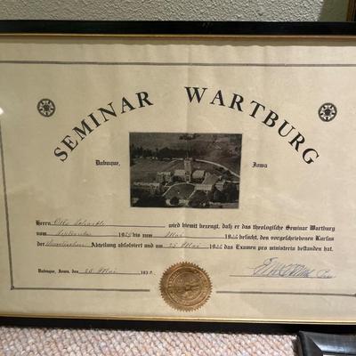 Wartburg College 1928-32