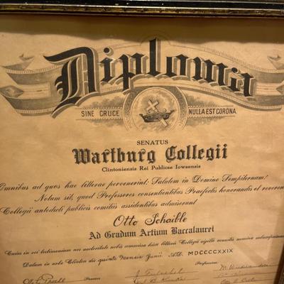 Wartburg College 1928-32