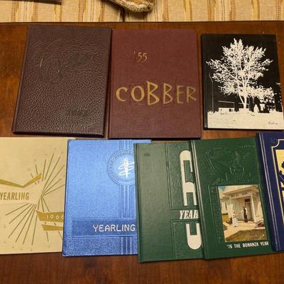 1952 & 55 Cobber yearbooks, 1964 plus WDGS yearbooks