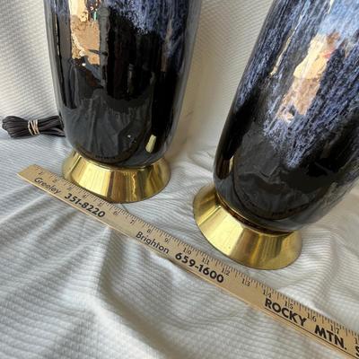 Lot 98 Haeger MCM Lamps