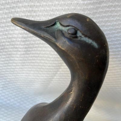 Lot 104 Brass Goose