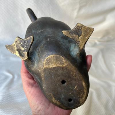 Lot 104 Brass Goose