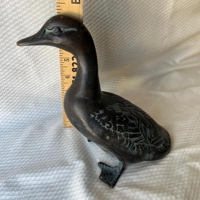 Lot 104 Brass Goose