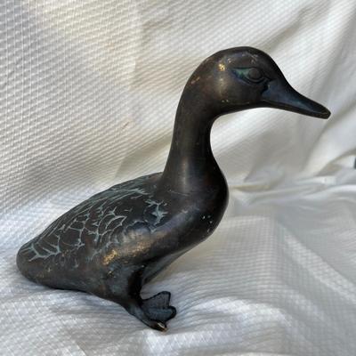 Lot 104 Brass Goose