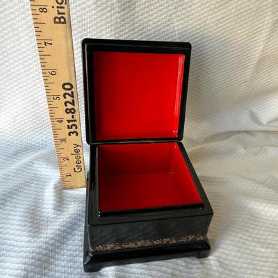 Lot 108 Russian enamel painted box