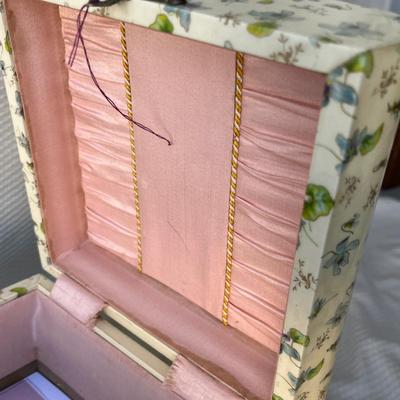 Lot 111 Celluloid Jewelry box