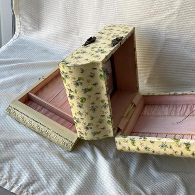 Lot 111 Celluloid Jewelry box