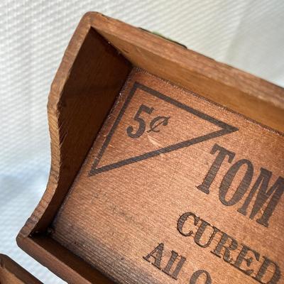 Lot 112 Antique Cigar Box