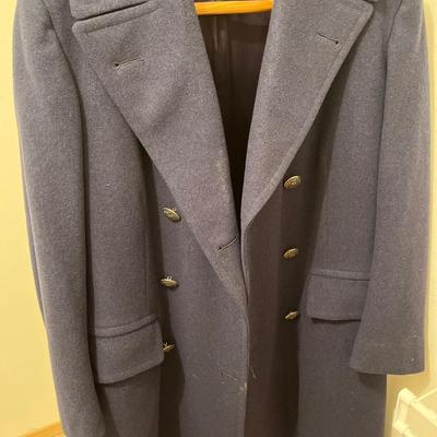 Vintage Air Force Wool Coat (37R)