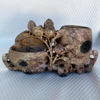 Lot 116 Carved soapstone sculpture