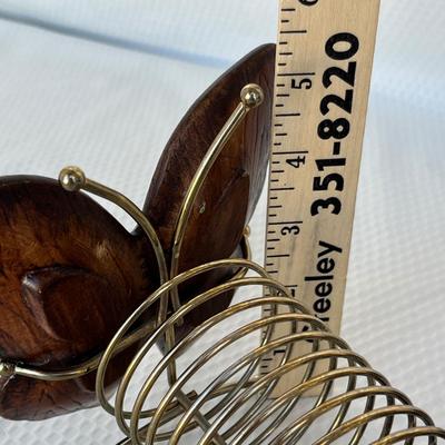 Lot 117 MCM Butterfly letter holder