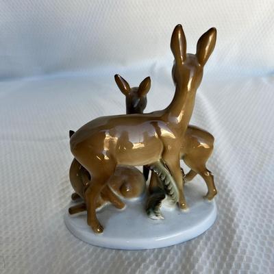 Lot 121 Gerold Porcelain Bavaria Deer figure