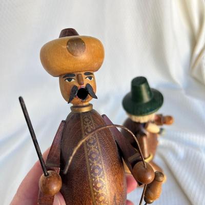 Lot 123 German Smokers Wood carvings