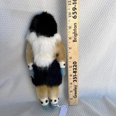 Lot 126 Inuit Seal Skin Doll