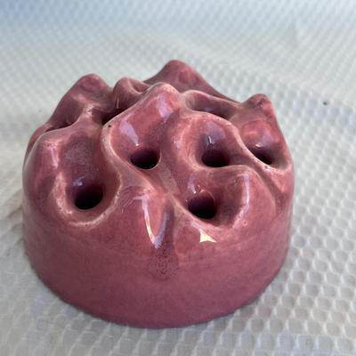 Lot 133 German Pottery Flower Frog
